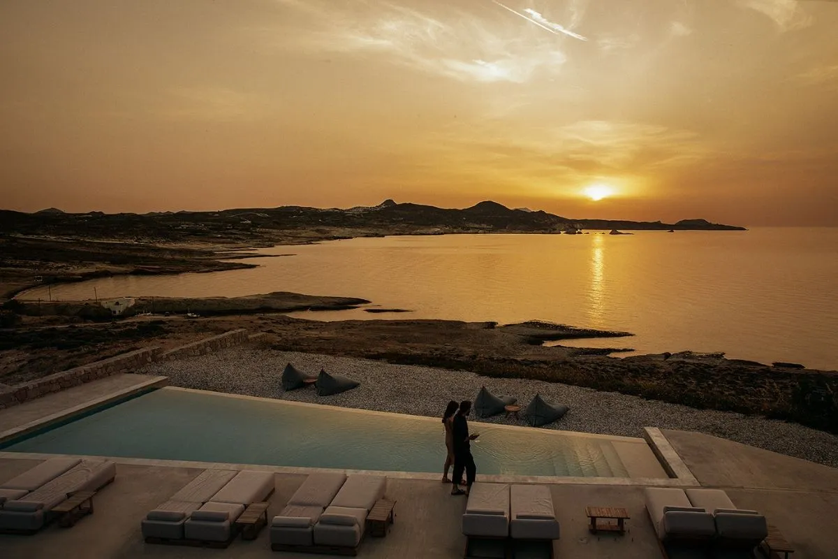 Resort with Best Sunset in Milos Island