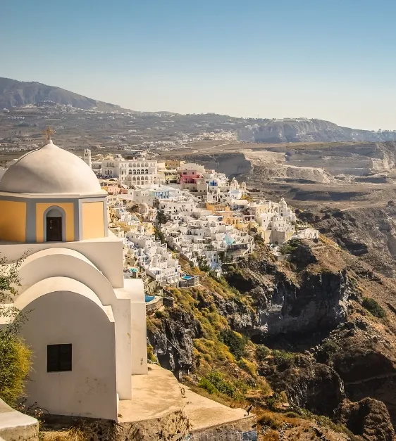 luxury resort in Santorini
